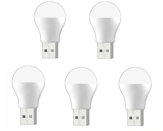Лампа з USB - роз'ємом 5В 3000K | Зображення 1