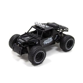 Металлическая матовая машинка Off-Road Crawler На Р/У Race чёрная
