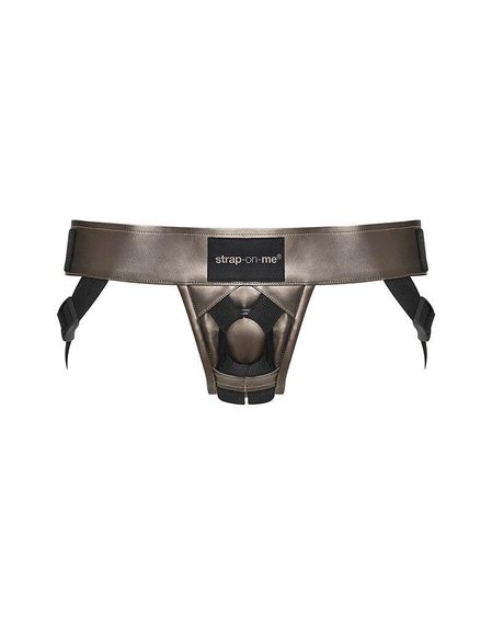Трусики для страпону Strap-On-Me Leatherette Harness CURIOUS | Зображення 1