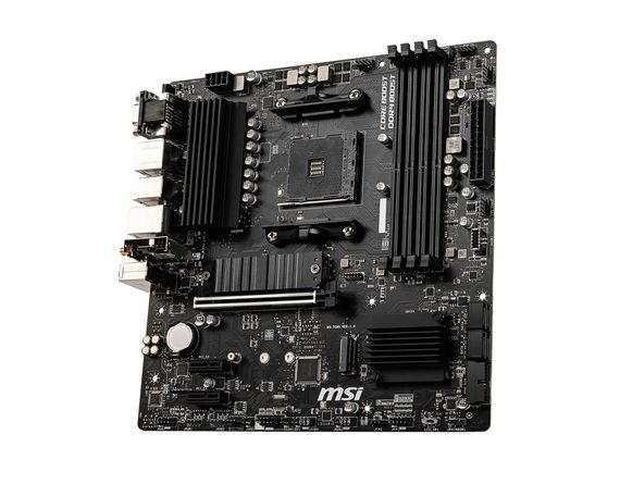 Материнcкая плата MSI B550M PRO-VDH WIFI sAM4 B550 4xDDR4 M.2 HDMI D-Sub WiFi BT mATX 911-7C95-081 | Зображення 2