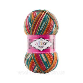 Шкарпеткова пряжа Alize Superwash Comfort Socks, 7839