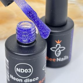 Светоотражающий гель-лак Bee Nails Neon Disco №03 8мл