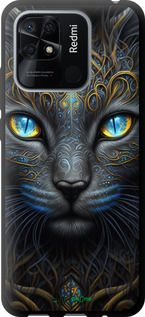 Чохол на Xiaomi Redmi 10C Кішка "5548b-2591-2448"