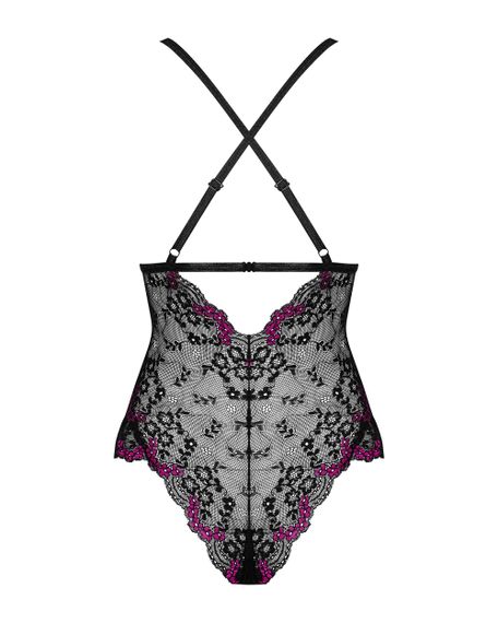 Боді Obsessive Vanessme Чорне L/XL | Зображення 5