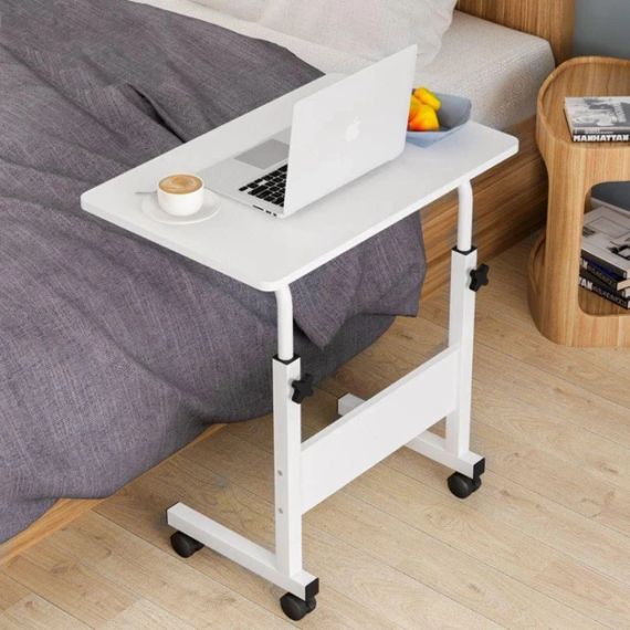 Стіл комп'ютерний на коліщатках з регулюванням висоти Laptop Table 60 х 40 | Зображення 1