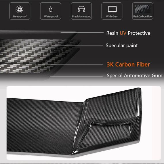 Спойлер BRB-Design (Карбон) для Mercedes G сlass W463 1990-2018 гг | Зображення 3