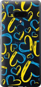 Чехол на HTC U12 Plus Сердца UA "5292u-1712-17620"