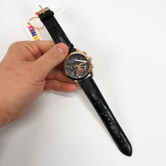 Часы наручные мужские SKMEI 9236RGBK, оригинальные мужские часы, модные мужские часы круглые | Зображення 4