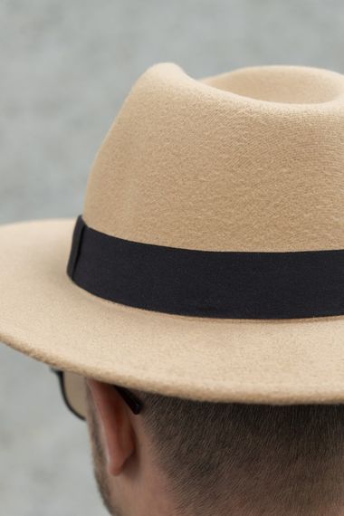 Капелюх Without Fedora з стрічкою Beige | Зображення 2