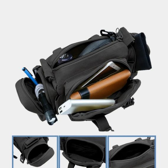 Універсальна тактична сумка – підсумок нагрудна поясна на MOLLE сумка з ременем на плече BD-871 5 л | Зображення 1