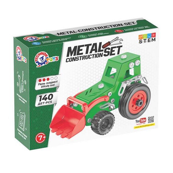 Дитячий металевий конструктор 1799TXK 140 деталей