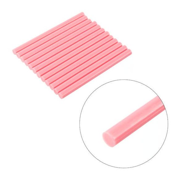 Комплект стрижнів клейових рожевих 7,4*100 мм, 12 од. INTERTOOL RT-1047 | Зображення 2