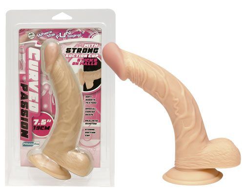 Фалоімітатор - Curved Passion, 19 см