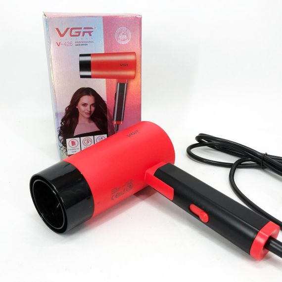 Класичний фен для сушіння та укладання волосся, Фен з регульованою швидкістю і температурою UH-19 | Зображення 5