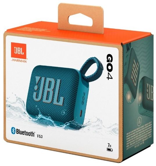 Портативна акустика JBL Go 4 Blue (JBLGO4BLU) | Зображення 9