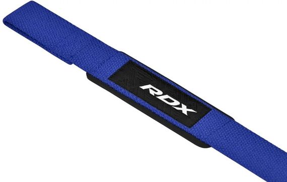 Лямки для тяги RDX W1 Gym Single Strap Blue Plus (WAN-W1U+) | Зображення 2