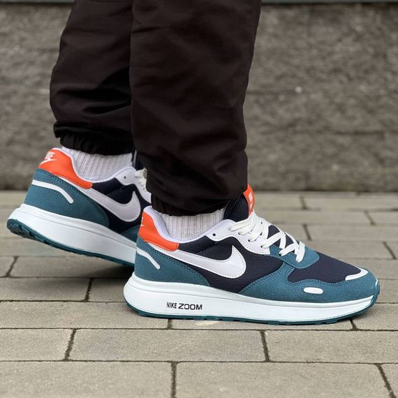 Кросівки Nike весна-літо колір блакитний/білий | Зображення 3