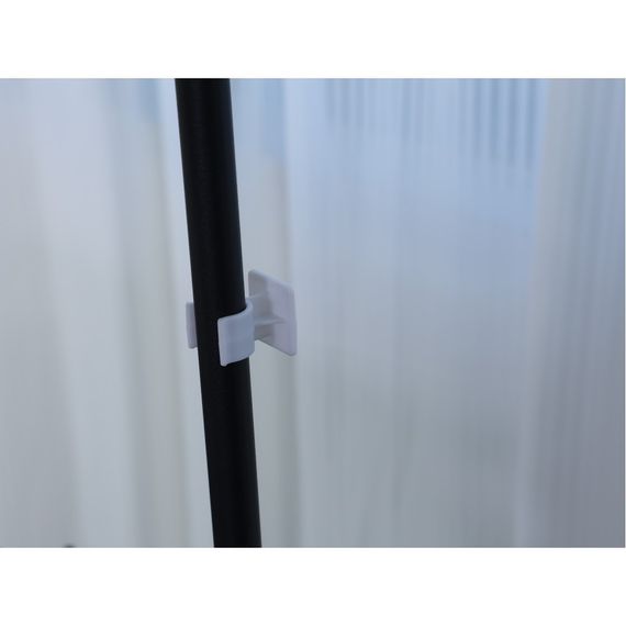 Стелаж над пральною машиною підлоговий Bonro Бонро B11 чорний (42400256) | Зображення 4