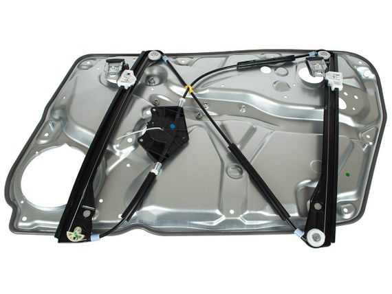 VW Passat B5 (96-05) передний левый стеклоподъемник с панелью электрический без моторчика, Пассат Б5