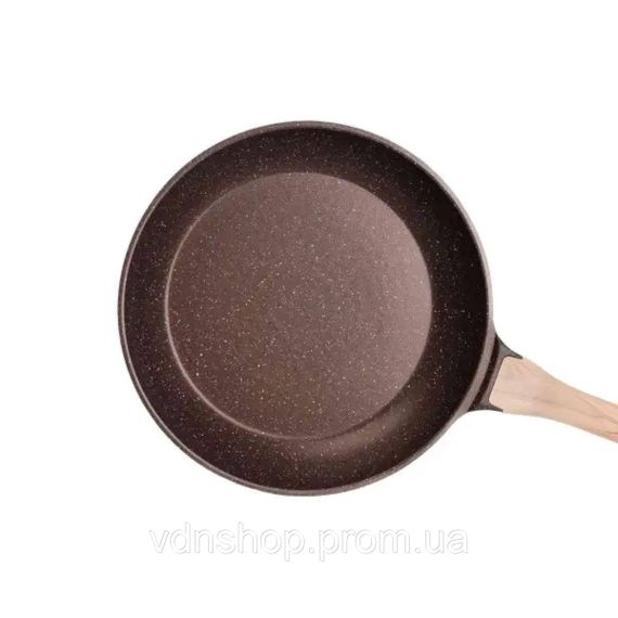 Набор сковородок из 3 предметов с толстым дном из алюминия MGC кофейный HP-4-410CO | Зображення 3