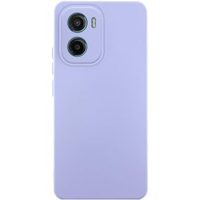 Чохол Silicone Cover Ummi Lakshmi Full Camera (AA) для Motorola Moto G05 / E15 4G Бузковий / Dasheen
