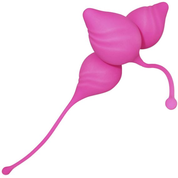 Набір вагінальних кульок Kegel Pink Set колір рожевий Sex Aura