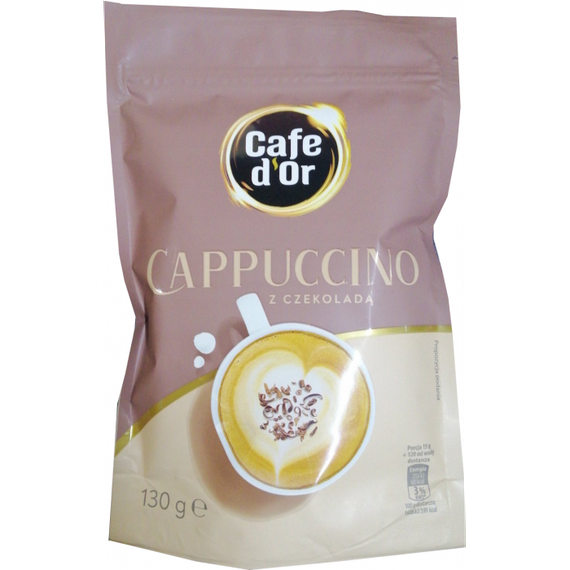 Капучино шоколадне розчинне Cafe Dor La Movida 3в1, 130 г Польща