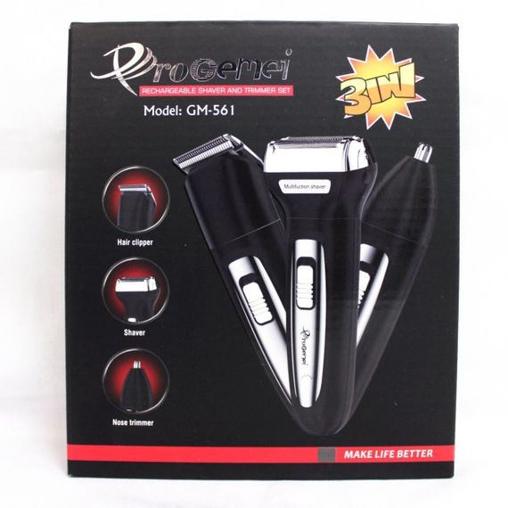 Набір для стрижки 3в1 Gemei GM 595 Hair Trimmer | Зображення 4