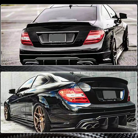 Спойлер Coupe (Карбон) для Mercedes C-class W204 2007-2015 гг | Зображення 4