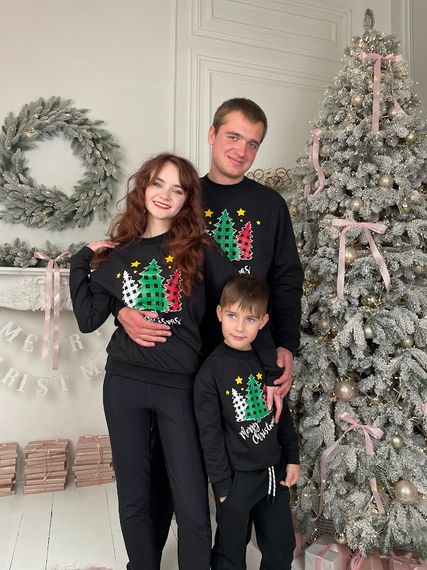 Світшот жіночий "Family look" Носи своє 42 Чорний (p-12560-140607) | Зображення 6