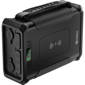 УМБ Sandberg Survivor 96000mAh DC84W PD USB-C60W Cigar Lighter 180W 2USB-A18W,Wireless LiFePo4