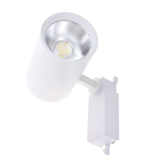 Светильник трековый поворотный LED KW-234/30W CW WH | Зображення 1