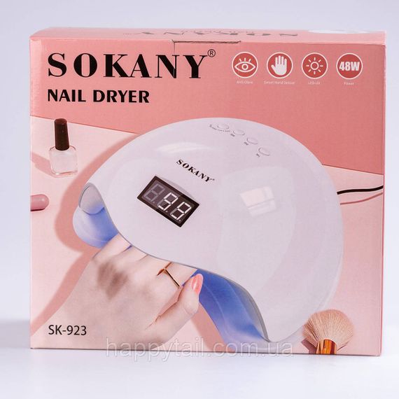 Профессиональная лампа для маникюра 48 Вт Sokany SK923 | Зображення 5