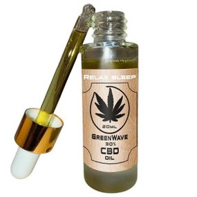 Комплекс для профілактики нервової системи Greenwave CBD + L-Teanin  30% 20 ml