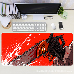 Ігрова поверхня для мишки з Аніме принтом "Людина-бензопила / Chainsaw Man" 800*300*3 мм 0805