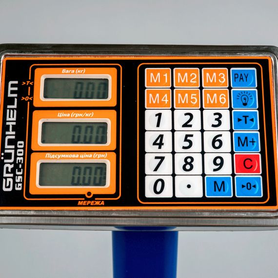 Весы торговые GSC-150 Grunhelm | Зображення 2