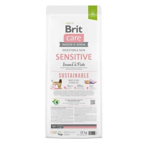 Сухий корм Brit Care Dog Sustainable Sensitive для собак з чутливим травленням, з рибою та комахами, | Зображення 4