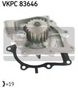 Водяний насос (Вир-во SKF) SKF VKPC83646 на MITSUBISHI OUTLANDER II (CW_W, ZG, ZH)