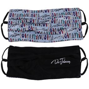 Двостороння маска Doc Johnson DJ Reversible and Adjustable face mask Sex Aura