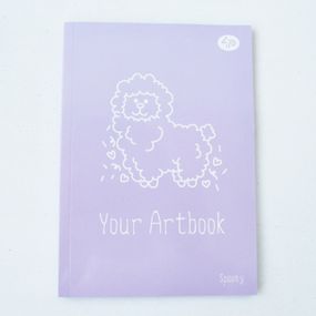 Блокнот 4Profi Artbook "Spoony" lama 40 арк. формат B6 902804