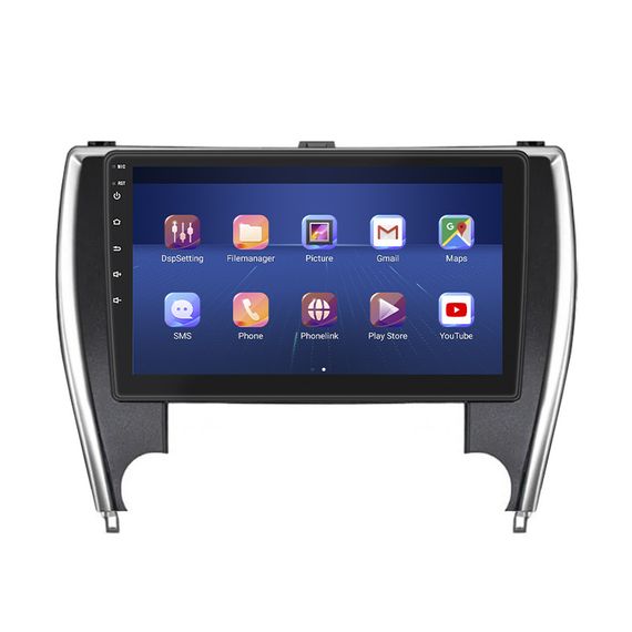 Штатная магнитола Lesko для Toyota Camry VII (XV50) Рестайлинг 2 2017-2018 экран 10" 4/64Gb 4G Wi-Fi GPS Top | Зображення 1