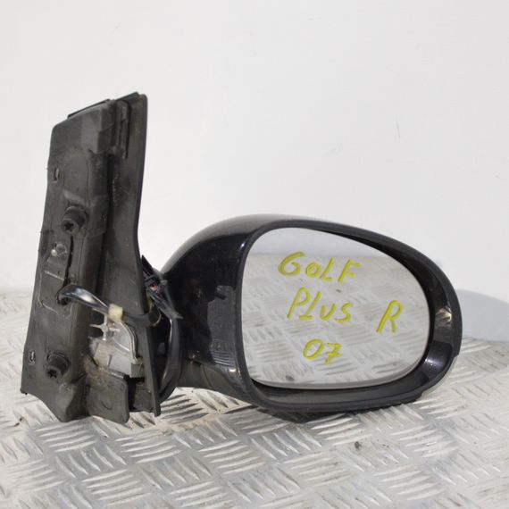 Дзеркало праве 10 pin Volkswagen Golf V Plus 2005-2014 бокове праве 10 пінів Фольксваген Гольф Плюс LLR1076014