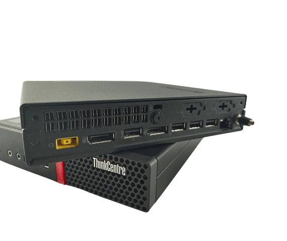 Неттоп Lenovo ThinkCentre M710q Tiny USFF / Intel Core i5-7400T (4 ядра по 2.4 - 3.0 GHz) / 8 GB DDR4 / 240 GB SSD / Intel HD Graphics 630 / VGA / Блок питанияб/у | Зображення 2