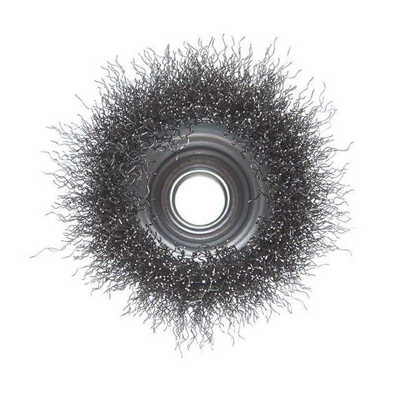 Щітка чашкова 65 мм, для КШМ, М14, М14 (кручений дріт) INTERTOOL BT-1065 | Зображення 1