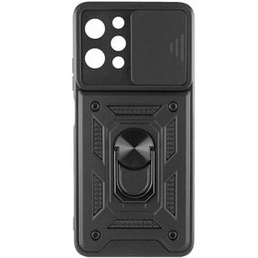 Чехол Ummi Camshield Serge Ring для Xiaomi Redmi 12 / Poco M6 Pro 5G Черный