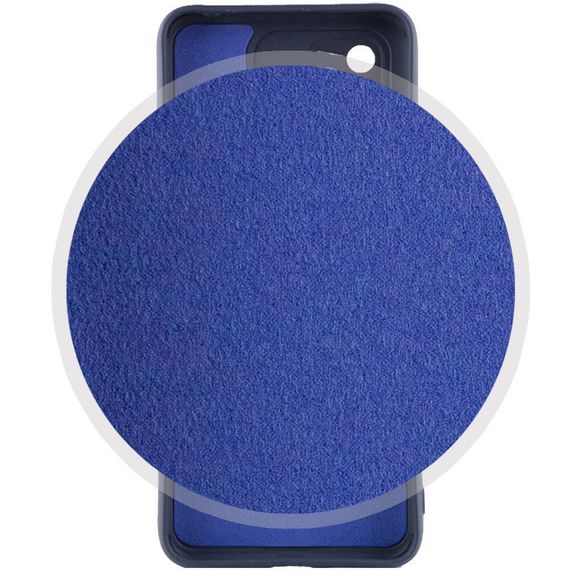 Чехол Silicone Cover Lakshmi Full Camera (A) для Xiaomi Redmi A1+ / Poco C50 / A2+ Синий / Midnight Blue | Зображення 1