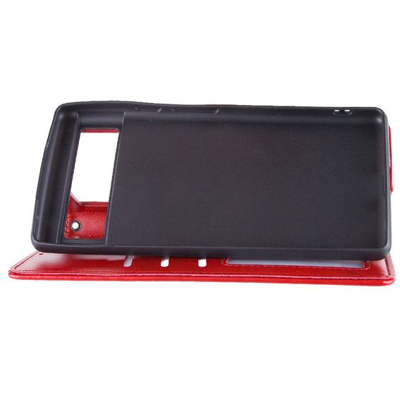 Шкіряний чохол-книжка GETMAN Gallant (PU) для Google Pixel 7a Червоний | Зображення 4