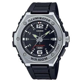 Кварцовий наручний годинник Casio Collection MWA-100H-1AVEF з полімерним ремінцем