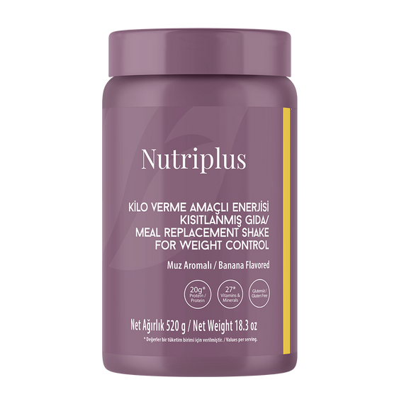 Коктейль для контролю ваги Farmasi зі смаком банану Nutriplus 520 г | Зображення 9