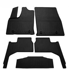 Резиновые коврики Stingray (5 шт) для Lexus LX 500d/600 2022- гг